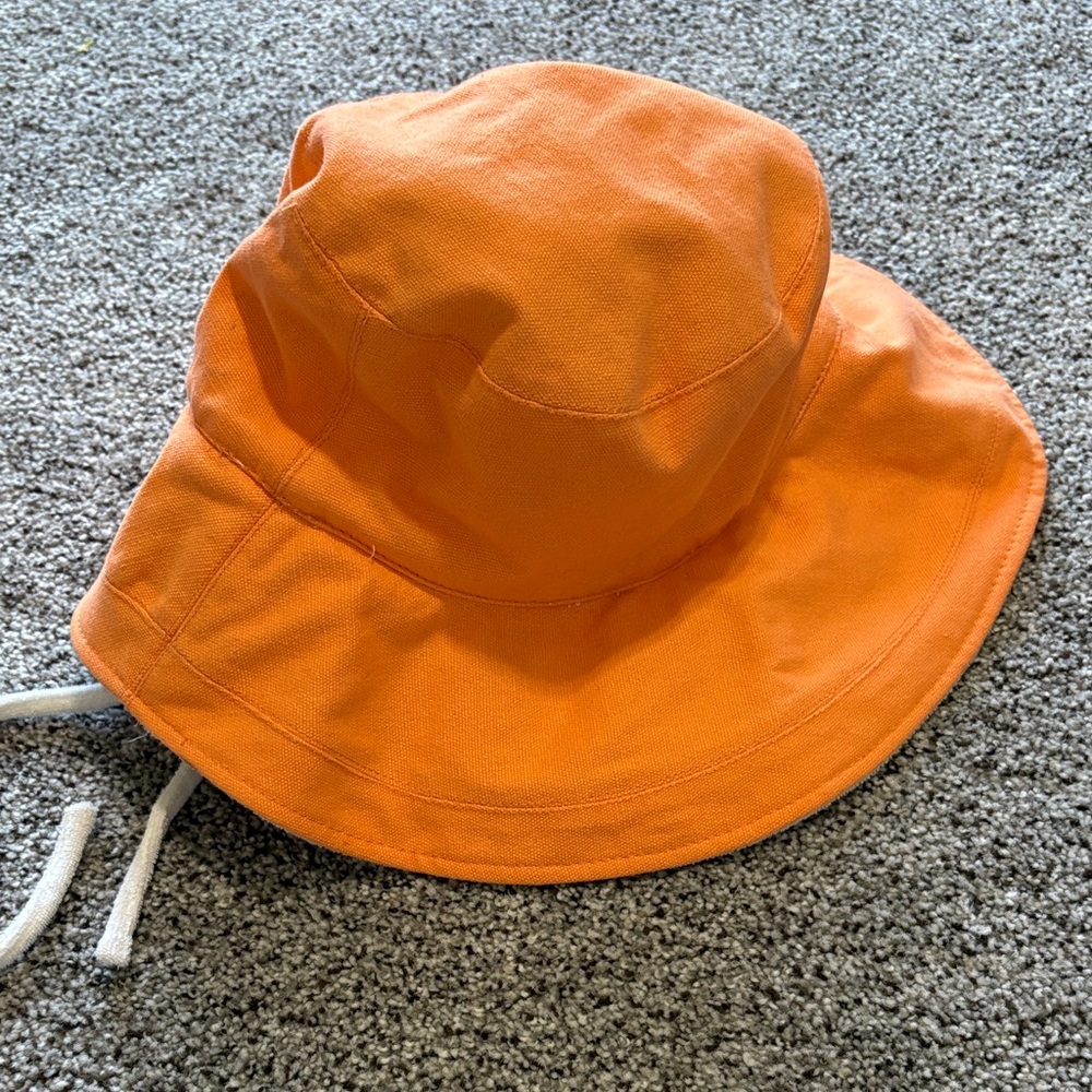 Source Unknown Orange Bucket Hat